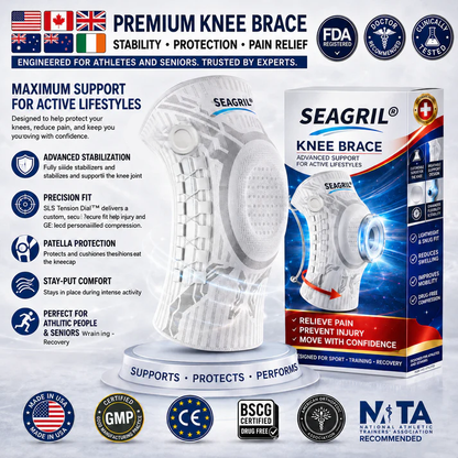 SEAGRIL Advanced Adjustable Multi-Function Knee Support Brace