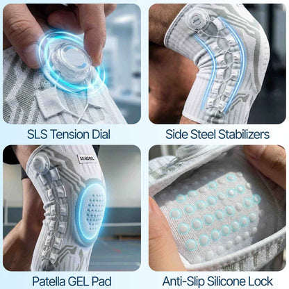 SEAGRIL Advanced Adjustable Multi-Function Knee Support Brace